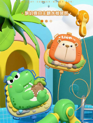 آبپاش اسباب بازی کودکانه طرح حیوانات/تفریح تابستانی