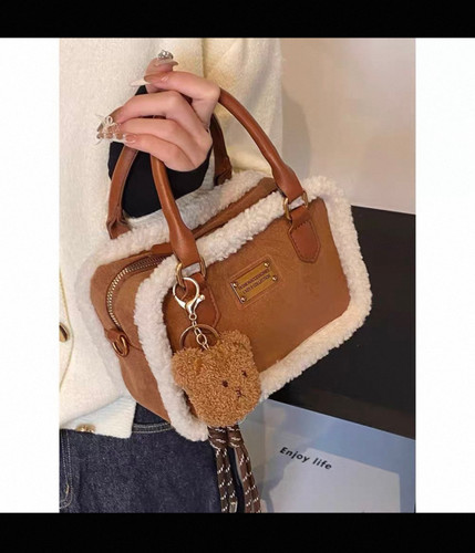 کیف زمستونی تدی به همراه چارم/بهمراه آویز