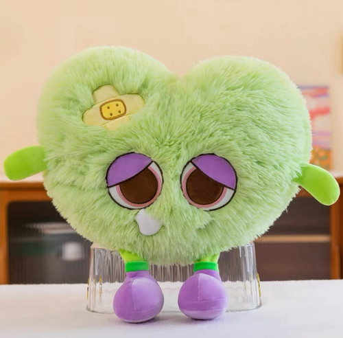 عروسک قلب مریض پشمالو/وارداتی/پینترستی/اورجینال