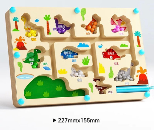 بازی فکری تطابق رنگ ها و آموزش شمارش چوبی